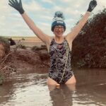 Winter open water swimming without a wetsuit